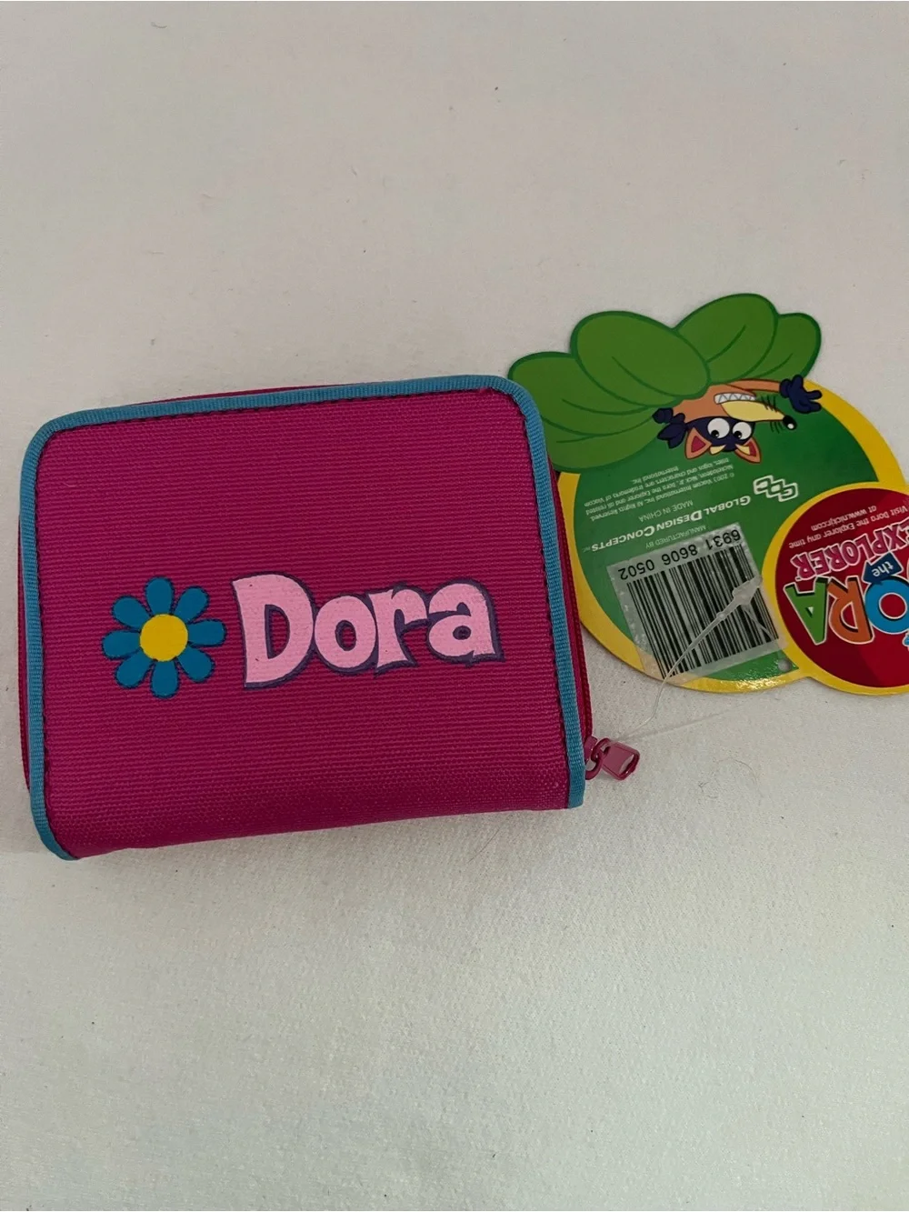 Vintage Dora the Explorer Pink Kids Wallet - Y2K Deadstock